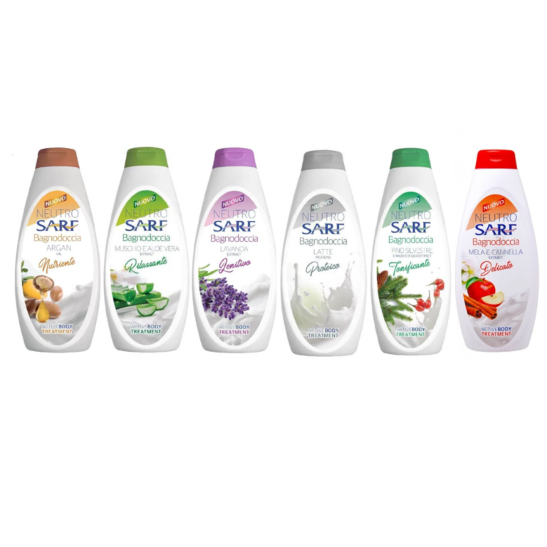 SHAMPO TRUPI, SHOWER GEL NEUTRO SARF (750ml)