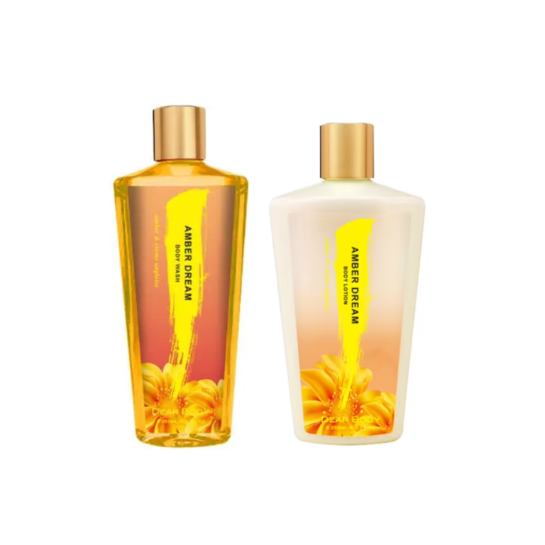 XHEL LARES & KREM TRUPI (Shower gel & body lotion) Amber dream