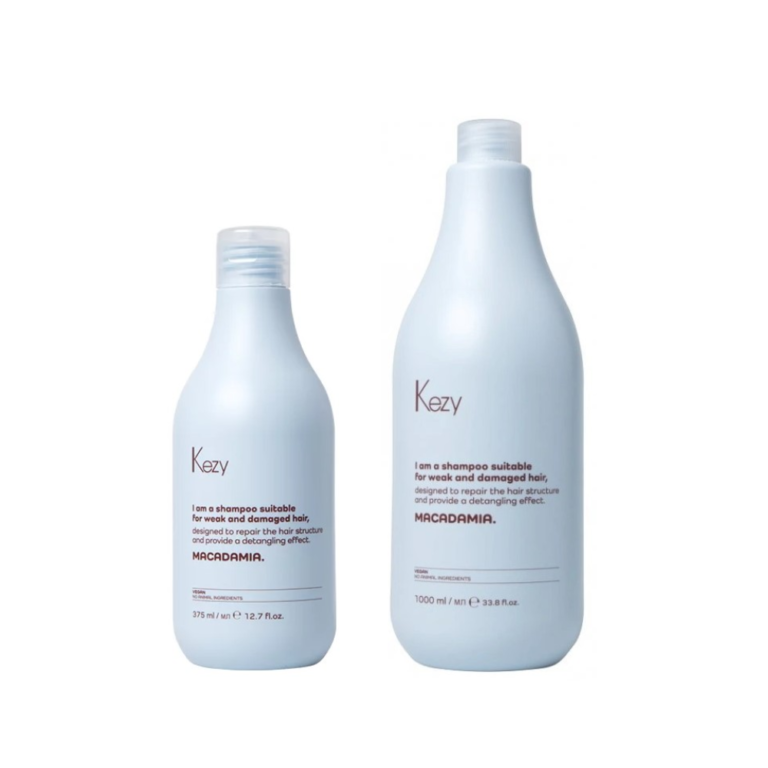 SHAMPO MACADAMIA (Per floke te dobet dhe te demtuar) 375 &1000ml